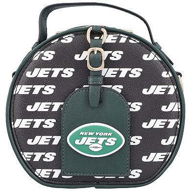 Cuce New York Jets Repeat Logo Round Bag