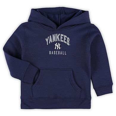 Toddler Navy/Gray New York Yankees Play-By-Play Pullover Fleece Hoodie & Pants Set