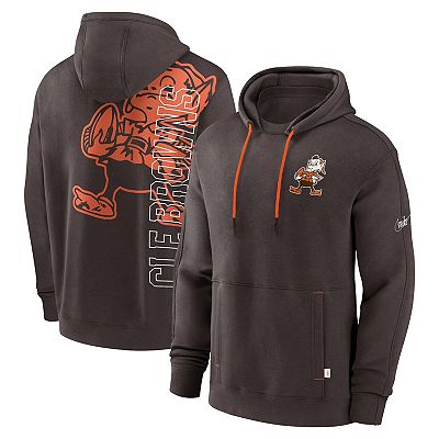 Browns nike pullover deals