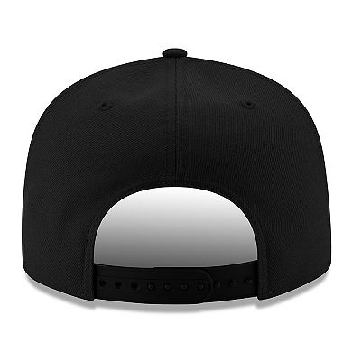 Men's New Era  Black Seattle Sounders FC  Primary Logo 9FIFTY Snapback Hat