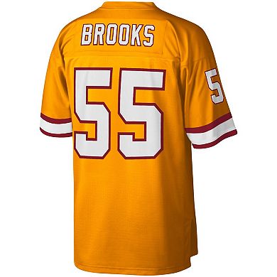 Youth Mitchell & Ness Derrick Brooks Orange Tampa Bay Buccaneers 1995 Retired Player Legacy Jersey