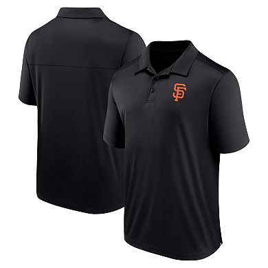 Men's Fanatics Branded Black San Francisco Giants Logo Polo