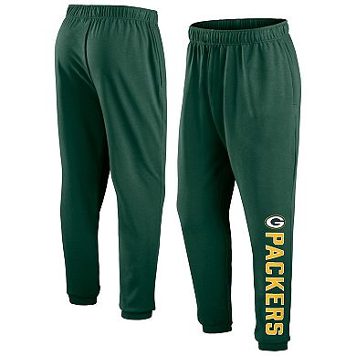 Men's Fanatics Branded Green Green Bay Packers Chop Block Fleece Sweatpants