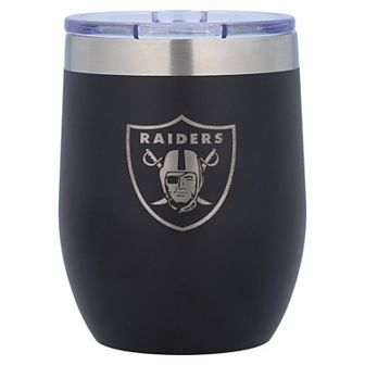 The Memory Company Las Vegas Raiders 16oz. Stainless Steel Stemless Tumbler