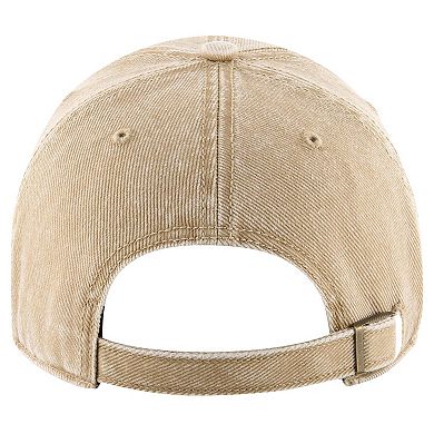 Men's '47 Khaki Pittsburgh Penguins Earldor Clean Up Adjustable Hat