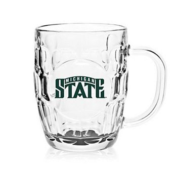 Michigan State Spartans 20oz. Dimpled Glass Mug