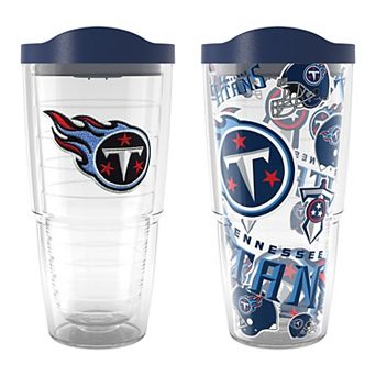 Tervis Tennessee Titans NFL 2 Pack Allover & Emblem