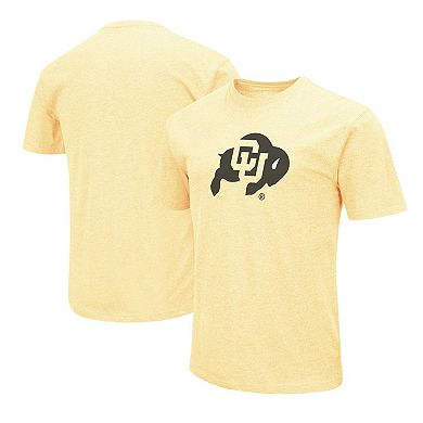 Men's Colosseum Gold Colorado Buffaloes Primary Logo T-Shirt