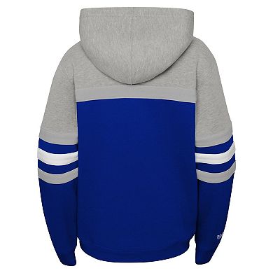 Youth Mitchell & Ness Gray Tampa Bay Lightning Head Coach Pullover Hoodie