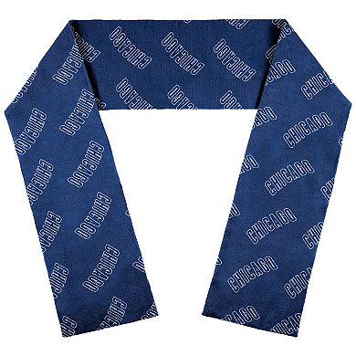 WEAR by Erin Andrews Chicago Cubs Team Wordmark Scarf