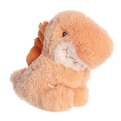 Ebba Small Orange Eco Ebba 5.5" Edan Edaph Rattle Baby Stuffed Animal
