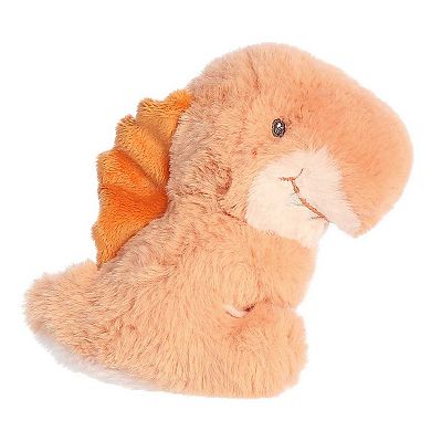 Ebba Small Orange Eco Ebba 5.5" Edan Edaph Rattle Baby Stuffed Animal