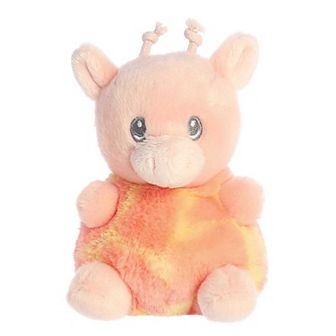 ebba Mini Orange Lil Biscuits 5" Baby Giraffe Gentle Baby Stuffed Animal