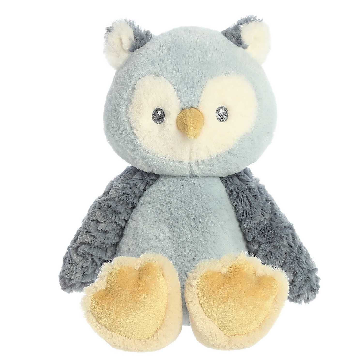Детские мягкие игрушки ebba Large Blue Cuddlers 14" Ollie Owl Adorable Baby Stuffed Animal