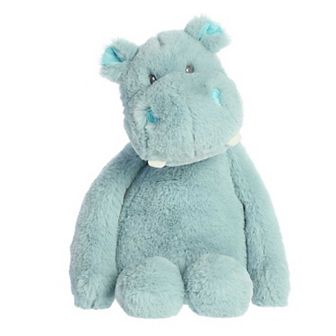 ebba Large Blue Hugeez 15" Hippo Adorable Baby Stuffed Animal