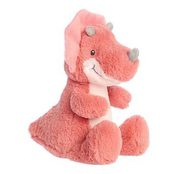 Ebba Medium Pink Eco Ebba 12" Tai Tricera Baby Stuffed Animal