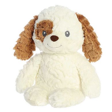 ebba Large White Huggy Collection 13" Parker Puppy Adorable Baby Stuffed Animal