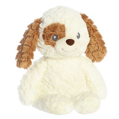 ebba Large White Huggy Collection 13" Parker Puppy Adorable Baby Stuffed Animal