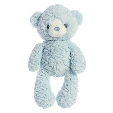 Детские мягкие игрушки ebba Large Huggy Bear - 13" Blue - Snuggly Baby Stuffed Animal