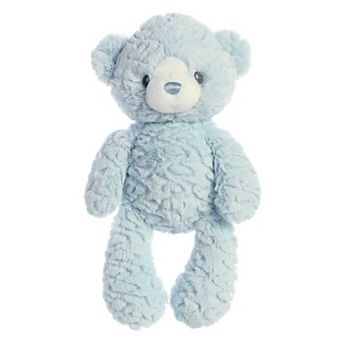 ebba - Large Huggy Bear - 13" Blue - Snuggly Baby Stuffed Animal