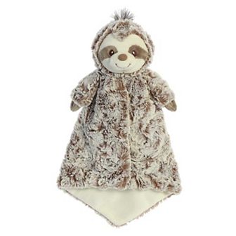ebba Large Brown Sammie Sloth 14" Luvster Snuggly Baby Stuffed Animal