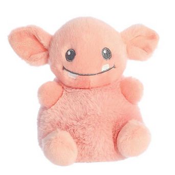 ebba Small Peach Little Monsters 5.5" Baby Gribble Goblin Peach Playful Baby Stuffed Animal