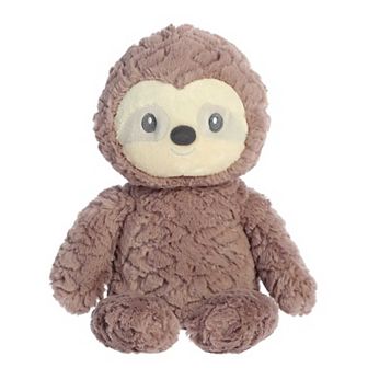 ebba Large Brown Huggy Collection 13" Sloane Sloth Adorable Baby Stuffed Animal