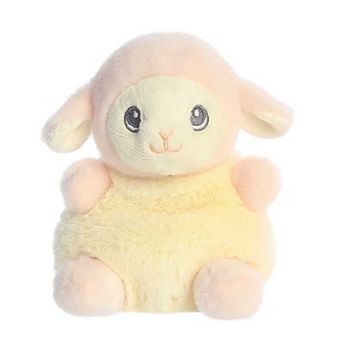 ebba Mini Yellow Lil Biscuits 5" Baby Lamb Gentle Baby Stuffed Animal
