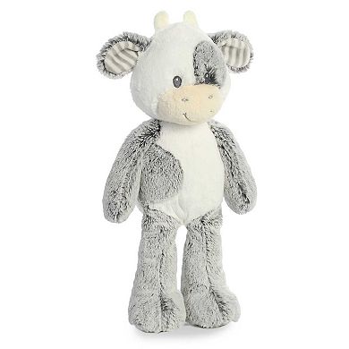 Ebba Large Gray Cuddlers 14" Coby Cow Adorable Baby Stuffed Animal