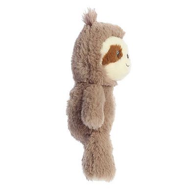 ebba Small Brown Cuddlers Rattle 6.5" Sonny Sloth Playful Baby Stuffed Animal