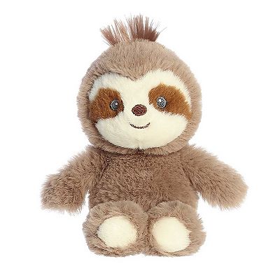 ebba Small Brown Cuddlers Rattle 6.5" Sonny Sloth Playful Baby Stuffed Animal