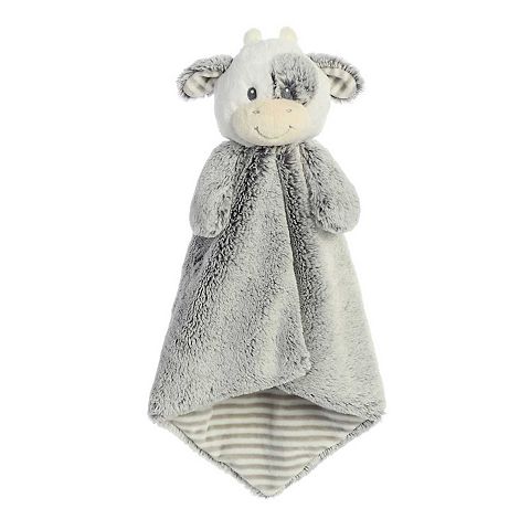 Детские мягкие игрушки Ebba Large Gray Cuddlers Luvster 16" Coby Cow Snuggly Baby Stuffed Animal