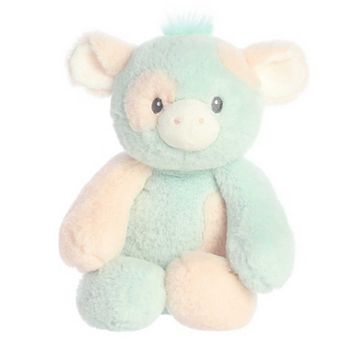 ebba Medium Blue Sherbert Sweeties 12" Carla Cow Colorful Baby Stuffed Animal