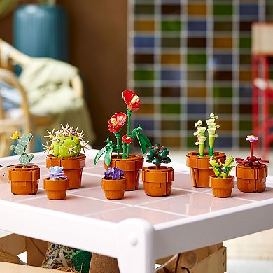 LEGO Icons Tiny Plants Build and Display Set