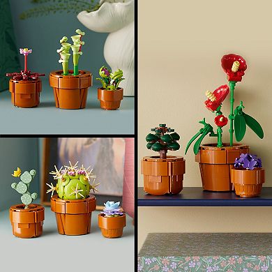 LEGO Icons Tiny Plants Build and Display Set