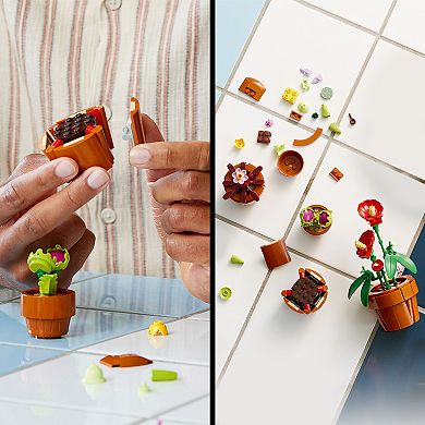 LEGO Icons Tiny Plants Build and Display Set