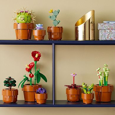 LEGO Icons Tiny Plants Build and Display Set