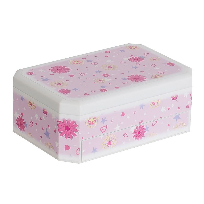Mele and Co Girl's Hayley Glittery Musical Ballerina Jewelry Box, Women's, Pink