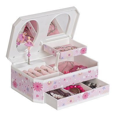 Mele and Co Girl's Hayley Glittery Musical Ballerina Jewelry Box