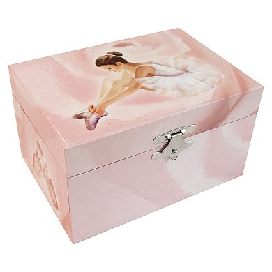 Mele and Co Mini Casey Original Twirling Ballerina Painted Musical Jewelry Box