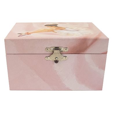 Mele and Co Mini Casey Original Twirling Ballerina Painted Musical Jewelry Box