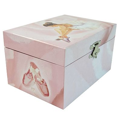 Mele and Co Mini Casey Original Twirling Ballerina Painted Musical Jewelry Box