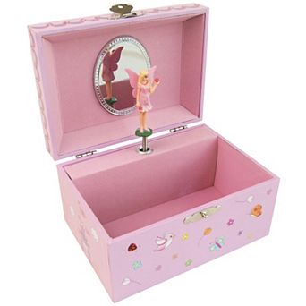 Mele and Co Girl's Mini Krista Musical Twirling Fairy Jewelry Box