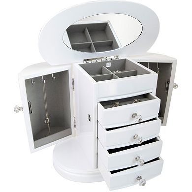 Mele and Co Heloise Wood Jewelry Box & Organizer