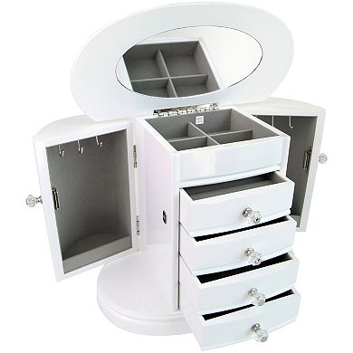 Mele and Co Heloise Wood Jewelry Box & Organizer