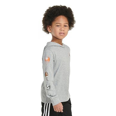 Boys 4-7 adidas Sport Hooded Long Sleeve Tee