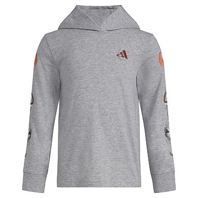 Boys 4-7 adidas Sport Hooded Long Sleeve Tee