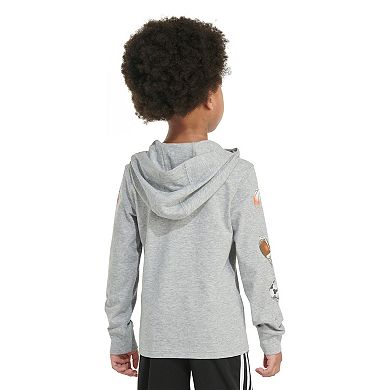 Boys 4-7 adidas Sport Hooded Long Sleeve Tee