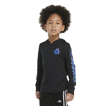 Boys 4-7 adidas Sport Hooded Long Sleeve Tee