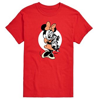 Disney's Minnie Mouse & Figaro Men's Graphic Tee